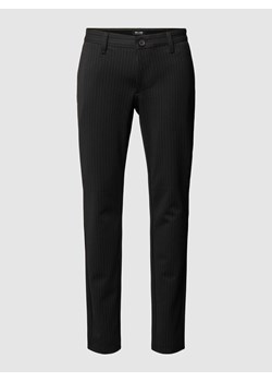 Spodnie materiałowe ze wzorem w paski model ‘MARK’ ze sklepu Peek&Cloppenburg  w kategorii Spodnie męskie - zdjęcie 167808426