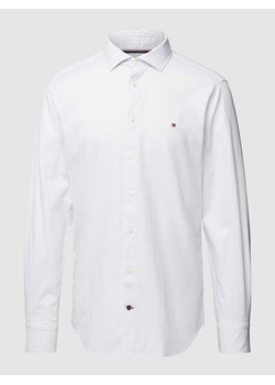 Koszula biznesowa o kroju slim fit z kołnierzykiem typu kent ze sklepu Peek&Cloppenburg  w kategorii Koszule męskie - zdjęcie 167808616