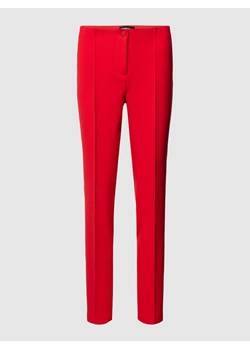 Spodnie materiałowe z przeszytymi kantami model ‘ROS’ ze sklepu Peek&Cloppenburg  w kategorii Spodnie damskie - zdjęcie 167808927