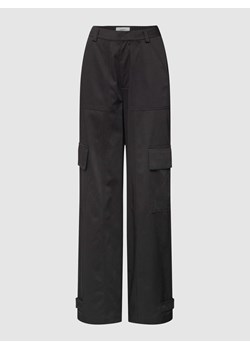 Spodnie cargo ze szwami działowymi model ‘largo’ ze sklepu Peek&Cloppenburg  w kategorii Spodnie damskie - zdjęcie 167808969
