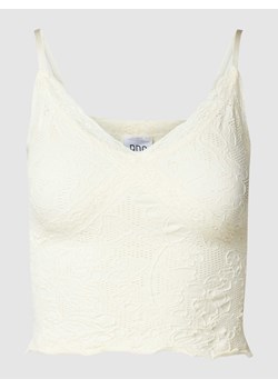 Top krótki model ‘Seamless Cross Lace’ ze sklepu Peek&Cloppenburg  w kategorii Bluzki damskie - zdjęcie 167810347