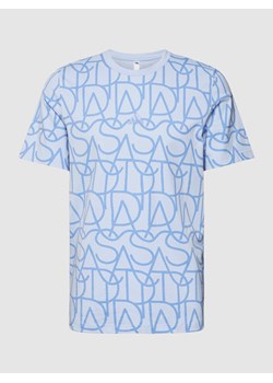 T-shirt z bawełny z nadrukiem na całej powierzchni ze sklepu Peek&Cloppenburg  w kategorii T-shirty męskie - zdjęcie 167810516