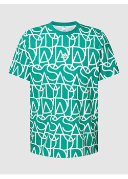 T-shirt z logo na całej powierzchni ze sklepu Peek&Cloppenburg  w kategorii T-shirty męskie - zdjęcie 167810608