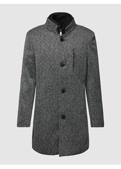 Płaszcz ze wstawką na zamek błyskawiczny ze sklepu Peek&Cloppenburg  w kategorii Płaszcze męskie - zdjęcie 167810616