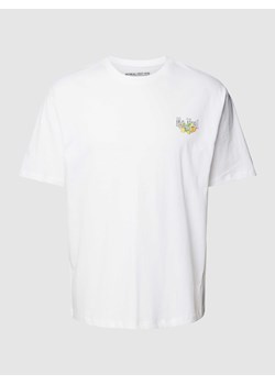 T-shirt z nadrukiem z logo ze sklepu Peek&Cloppenburg  w kategorii T-shirty męskie - zdjęcie 167810646