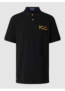 Koszulka polo z wyhaftowanym logo ze sklepu Peek&Cloppenburg  w kategorii T-shirty męskie - zdjęcie 167810686