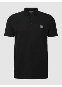 Koszulka polo z efektem melanżu model ‘Washer’ ze sklepu Peek&Cloppenburg  w kategorii T-shirty męskie - zdjęcie 167810766