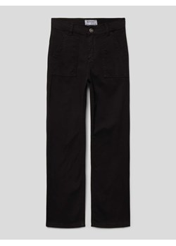 Spodnie materiałowe z wpuszczaną kieszenią ze sklepu Peek&Cloppenburg  w kategorii Spodnie dziewczęce - zdjęcie 167810967