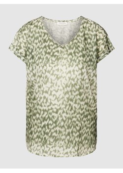 T-shirt we wzory na całej powierzchni ze sklepu Peek&Cloppenburg  w kategorii Bluzki damskie - zdjęcie 167811159