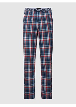 Spodnie od piżamy z detalami z logo model ‘YARN’ ze sklepu Peek&Cloppenburg  w kategorii Piżamy męskie - zdjęcie 167811407