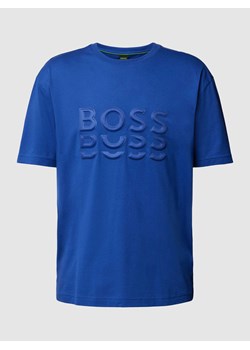 T-shirt z detalami z logo ze sklepu Peek&Cloppenburg  w kategorii T-shirty męskie - zdjęcie 167811559