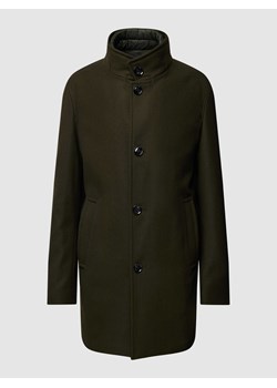 Płaszcz ze stójką model ‘Finlay’ ze sklepu Peek&Cloppenburg  w kategorii Płaszcze męskie - zdjęcie 167811765