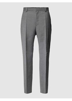 Spodnie garniturowe w jednolitym kolorze model ‘Teagan’ ze sklepu Peek&Cloppenburg  w kategorii Spodnie męskie - zdjęcie 167811787
