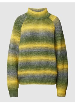 Sweter z dzianiny ze stójką ze sklepu Peek&Cloppenburg  w kategorii Swetry damskie - zdjęcie 167811939