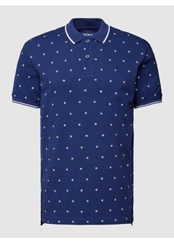 Koszulka polo ze wzorem na całej powierzchni model ‘PIQUÈ’ ze sklepu Peek&Cloppenburg  w kategorii T-shirty męskie - zdjęcie 167812317