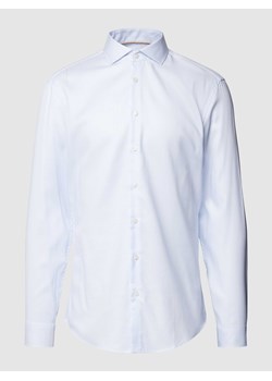 Koszula premium o kroju slim fit z kołnierzykiem typu cutaway ze sklepu Peek&Cloppenburg  w kategorii Koszule męskie - zdjęcie 167812837
