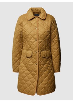 Płaszcz pikowany z wykładanym kołnierzem ze sklepu Peek&Cloppenburg  w kategorii Płaszcze damskie - zdjęcie 167813069
