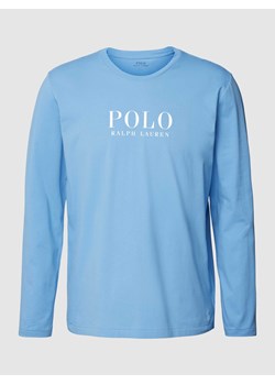 Bluzka z długim rękawem i nadrukiem z logo model ‘LIQUID’ ze sklepu Peek&Cloppenburg  w kategorii T-shirty męskie - zdjęcie 167813536