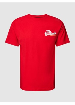 T-shirt z nadrukiem z logo model ‘WORLD FAMOUS’ ze sklepu Peek&Cloppenburg  w kategorii T-shirty męskie - zdjęcie 167813575