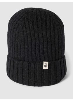 Czapka beanie z detalem z logo ze sklepu Peek&Cloppenburg  w kategorii Czapki zimowe męskie - zdjęcie 167813937