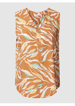 Bluzka z wiskozy z wzorem na całej powierzchni ze sklepu Peek&Cloppenburg  w kategorii Bluzki damskie - zdjęcie 167814045