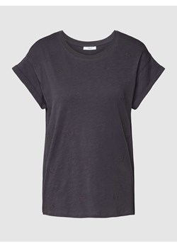 T-shirt z przeszytymi brzegami rękawów ze sklepu Peek&Cloppenburg  w kategorii Bluzki damskie - zdjęcie 167814338
