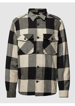 Koszula casualowa o kroju regular fit ze wzorem w kratę model ‘MILO’ ze sklepu Peek&Cloppenburg  w kategorii Koszule męskie - zdjęcie 167814725