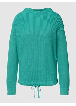 Sweter z dzianiny z fakturowanym wzorem ze sklepu Peek&Cloppenburg  w kategorii Swetry damskie - zdjęcie 167814959