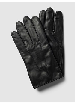 Rękawiczki ze skóry model ‘Birdsville’ ze sklepu Peek&Cloppenburg  w kategorii Rękawiczki męskie - zdjęcie 167815078