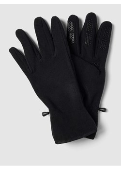 Rękawiczki z detalem z logo ze sklepu Peek&Cloppenburg  w kategorii Rękawiczki męskie - zdjęcie 167815427