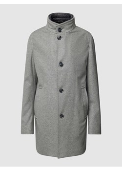 Płaszcz ze stójką model ‘Finlay’ ze sklepu Peek&Cloppenburg  w kategorii Płaszcze męskie - zdjęcie 167815468