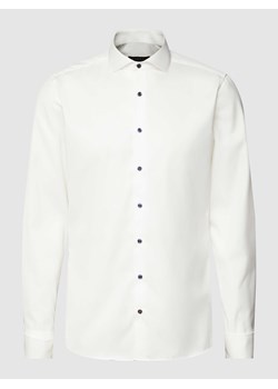 Koszula biznesowa o kroju Slim Fit z bawełny ze sklepu Peek&Cloppenburg  w kategorii Koszule męskie - zdjęcie 167815596