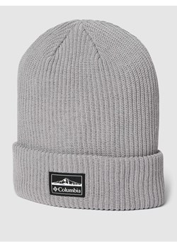 Czapka beanie z naszywką z logo ze sklepu Peek&Cloppenburg  w kategorii Czapki zimowe męskie - zdjęcie 167815908