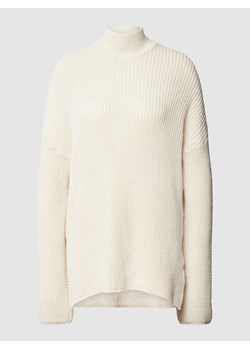Sweter z dzianiny z obniżonymi ramionami model ‘BELLA’ ze sklepu Peek&Cloppenburg  w kategorii Swetry damskie - zdjęcie 167816049