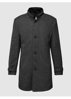 Płaszcz ze wstawką na zamek błyskawiczny ze sklepu Peek&Cloppenburg  w kategorii Płaszcze męskie - zdjęcie 167816155