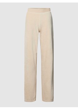 Spodnie o rozkloszowanym kroju z elastycznym pasem ze sklepu Peek&Cloppenburg  w kategorii Spodnie damskie - zdjęcie 167816478