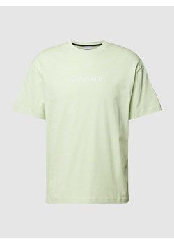 T-shirt z nadrukiem z logo model ‘HERO’ ze sklepu Peek&Cloppenburg  w kategorii T-shirty męskie - zdjęcie 167817808