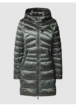 Płaszcz pikowany z kapturem ze sklepu Peek&Cloppenburg  w kategorii Płaszcze damskie - zdjęcie 167817889