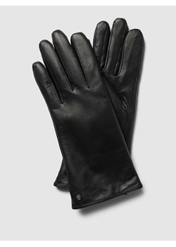 Rękawiczki skórzane ze skóry naturalnej ze sklepu Peek&Cloppenburg  w kategorii Rękawiczki damskie - zdjęcie 167818067