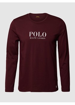 Bluzka z długim rękawem i nadrukiem z logo model ‘LIQUID’ ze sklepu Peek&Cloppenburg  w kategorii T-shirty męskie - zdjęcie 167819558