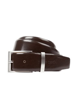 Skórzany pasek z metalową szlufką ze sklepu Peek&Cloppenburg  w kategorii Paski męskie - zdjęcie 167821168