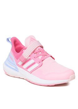 Buty adidas Rapidasport Bounce Sport Running Elastic Lace Top Strap Shoes HP2750 Clear Pink/Cloud White/Bliss Pink ze sklepu eobuwie.pl w kategorii Buty sportowe dziecięce - zdjęcie 167840156