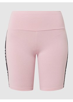 Spodnie kolarki z paskami z logo model ‘Biker’ ze sklepu Peek&Cloppenburg  w kategorii Szorty - zdjęcie 167840516