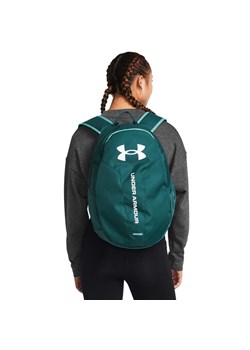Plecak treningowy uniseks Under Armour UA Hustle Lite Backpack - zielony ze sklepu Sportstylestory.com w kategorii Plecaki - zdjęcie 167845656