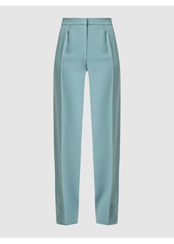Spodnie z zakładkami z dodatkiem streczu ze sklepu Peek&Cloppenburg  w kategorii Spodnie damskie - zdjęcie 167845716