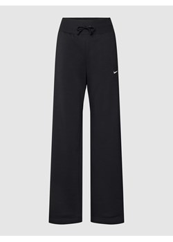 Melanżowe spodnie z dzianiny dresowej ze sklepu Peek&Cloppenburg  w kategorii Spodnie damskie - zdjęcie 167845787