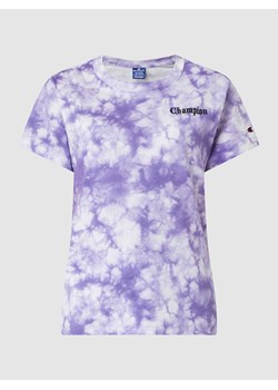 T-shirt o kroju custom fit z bawełny — Champion x P&C — wyłącznie w naszej ofercie ze sklepu Peek&Cloppenburg  w kategorii Bluzki damskie - zdjęcie 167845907
