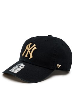 Czapka z daszkiem 47 Brand MLB New York Yankees Bagheera Under 47 B-BGHUV17GWS-BKA Black ze sklepu eobuwie.pl w kategorii Czapki z daszkiem damskie - zdjęcie 167848396