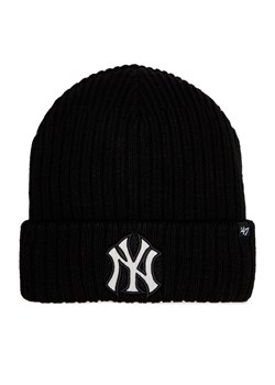 Czapka 47 Brand MLB New York Yankees Thick Cord Logo 47 B-THCCK17ACE-BK Czarny ze sklepu eobuwie.pl w kategorii Czapki zimowe męskie - zdjęcie 167848509