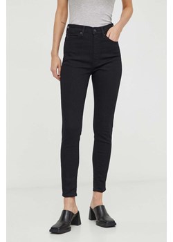 Levi&apos;s jeansy RETRO HIGH SKINNY damskie kolor czarny ze sklepu ANSWEAR.com w kategorii Jeansy damskie - zdjęcie 167848967